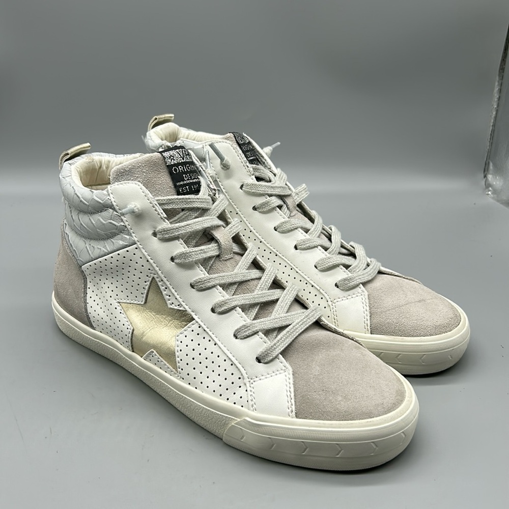 Women Vintage Havana Hi Top Star Sneaker Lester